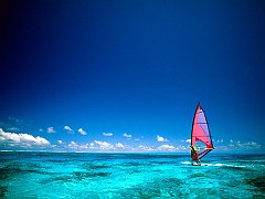 Catching a Breeze, Bora Bora, French Polynesia